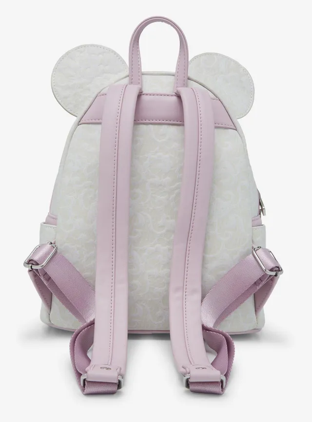 Loungefly Disney Minnie Mouse Faux Fur Mini Backpack - BoxLunch