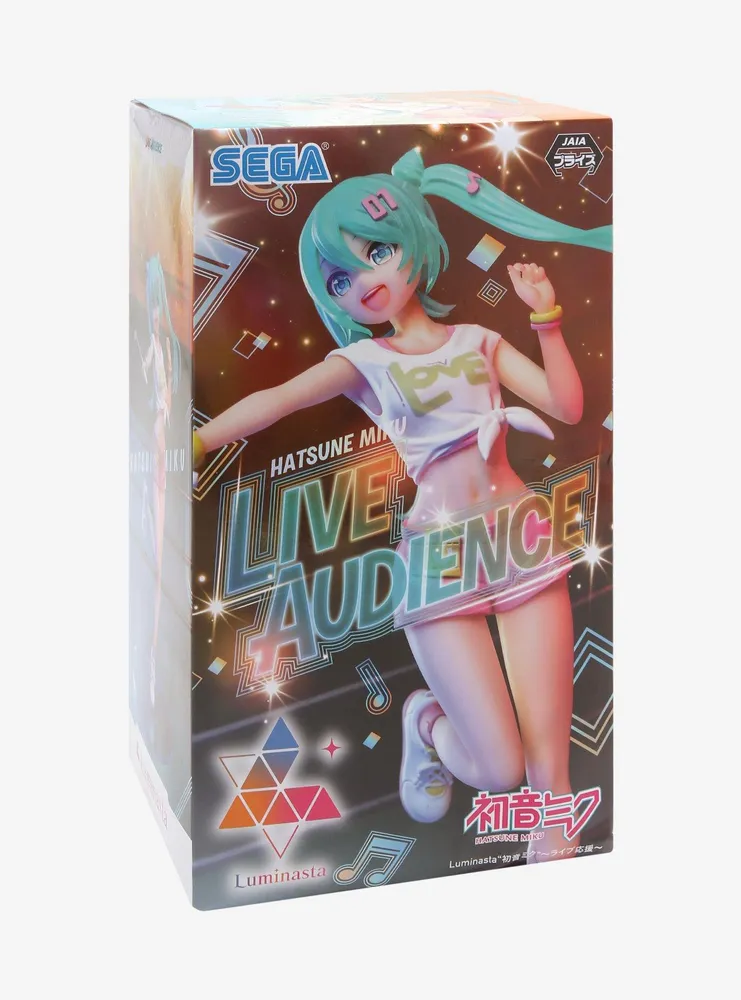 Sega Vocaloid Luminasta Hatsune Miku (Live Audience) Figure