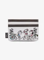 Loungefly Disney 101 Dalmatians Floral Puppies Cardholder - BoxLunch Exclusive