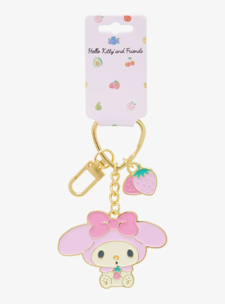Sanrio Fruit Hello Kitty and Friends My Melody & Strawberry Enamel Pin - BoxLunch Exclusive
