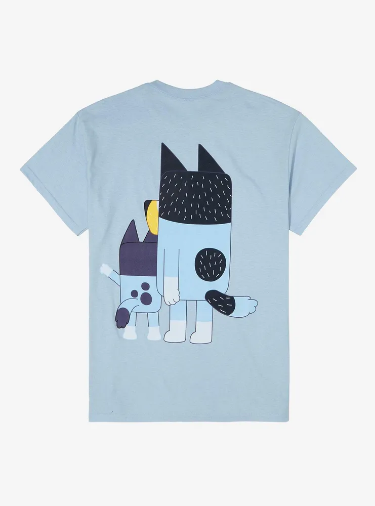 Bluey Bandit & Boyfriend Fit Girls T-Shirt