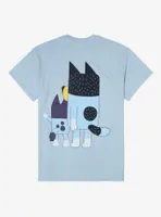 Bluey Bandit & Boyfriend Fit Girls T-Shirt