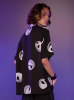 Our Universe The Nightmare Before Christmas Jack Face Woven Button-Up