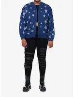 Coraline Star Glow-In-The-Dark Girls Hooded Cardigan Plus