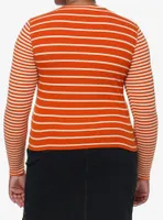 Coraline Stripe Girls Baby Long-Sleeve Top Plus