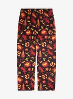 Harry Potter Gryffindor Quidditch Allover Print Sleep Pants - BoxLunch Exclusive