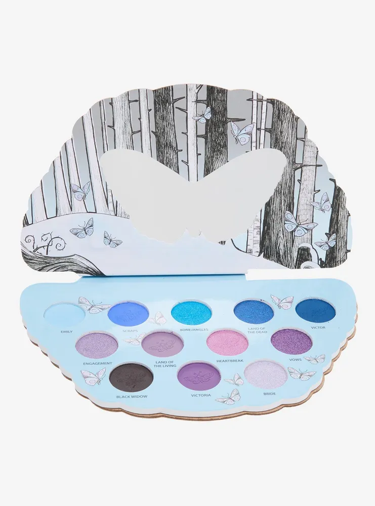 Corpse Bride Emily Butterfly Eyeshadow & Highlighter Palette