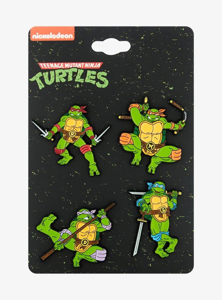 Teenage Mutant Ninja Turtles Character Portraits Enamel Pin Set