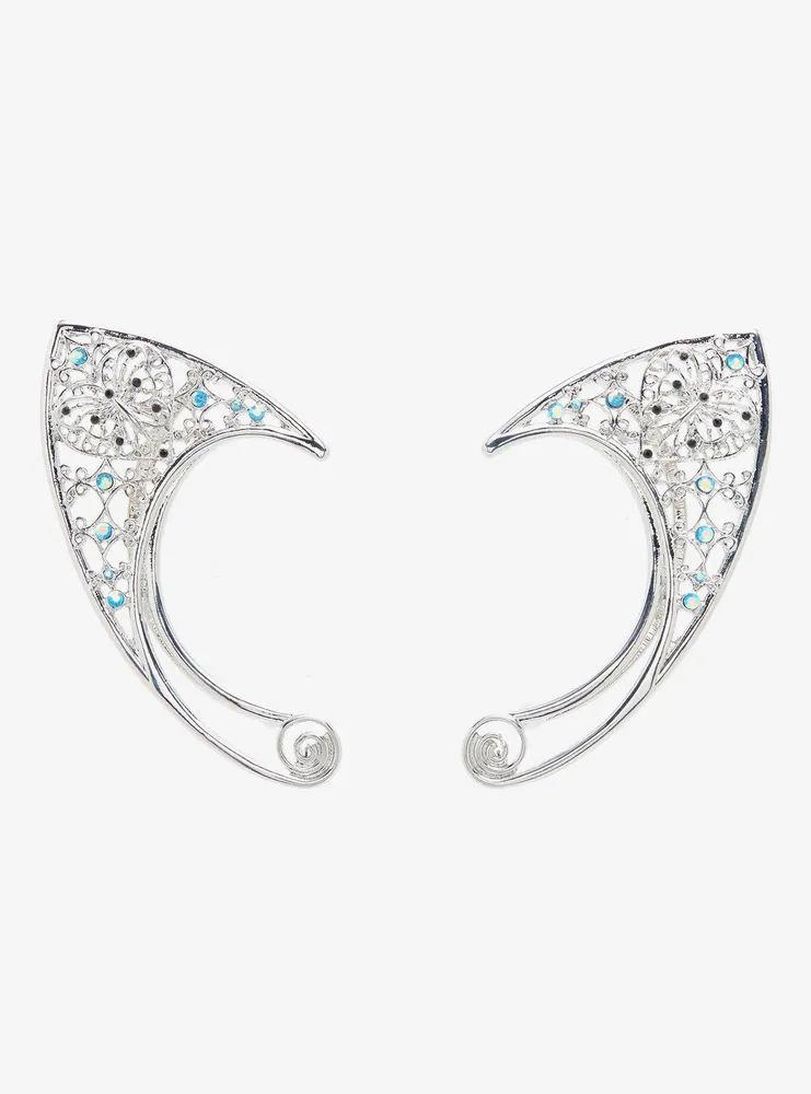 Butterfly Gem Cat Ear Cuff Set