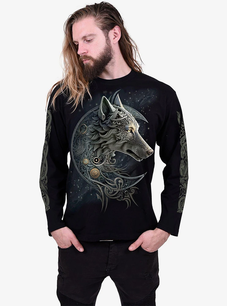 Celtic Wolf Long-Sleeve