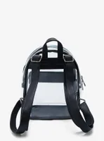 Clear Black Mini Backpack