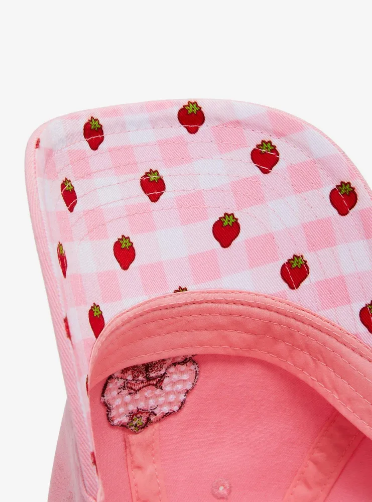 Boxlunch Strawberry Shortcake Embroidered Portrait Cap - BoxLunch Exclusive