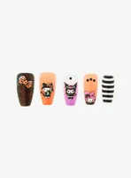 Hello Kitty And Friends Halloween Faux Nail Set