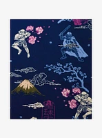 Star Wars Samurai Storm Trooper Woven Button-Up