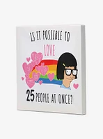 Bob's Burgers Impossible To Love 25 People Tina Canvas Wall Decor