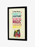 Disney Encanto In This House Rules Framed Wood Wall Decor