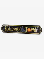 The Nightmare Before Christmas Halloween Town Metal Street Sign