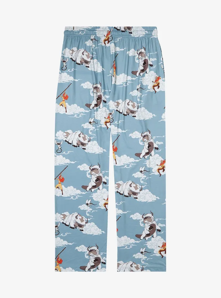 Avatar: The Last Airbender Appa & Aang Allover Print Sleep Pants - BoxLunch Exclusive