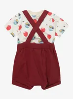 Disney 100 Winnie the Pooh Balloons Infant Overall Set - BoxLunch Exclusive