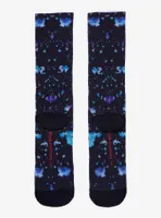 Pokemon Gengar Splatter Crew Socks