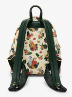 Loungefly Disney Peter Pan Lost Boys Floral Allover Print Mini Backpack - BoxLunch Exclusive