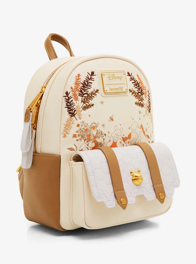 Loungefly Disney Winnie the Pooh Characters Honeycomb Mini Backpack - BoxLunch Exclusive