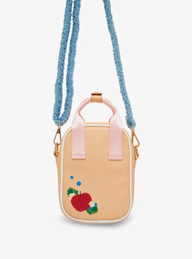 Axolotl & Snacks Allover Print Convertible Crossbody Bag