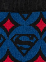 DC Comics Superman Circle Motif Blue Men's Socks