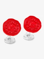 Harry Potter Ministry Of Magic Wax Stamp Cufflinks