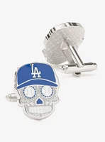 La Dodgers Sugar Skull Cufflinks