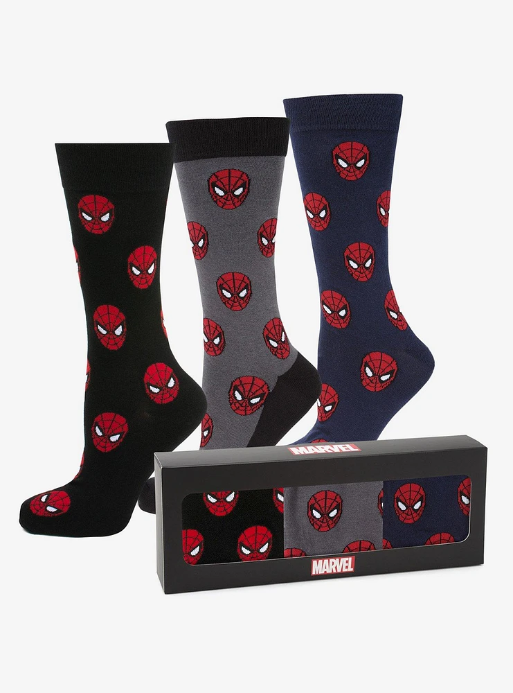 Marvel Spider-Man 3 Pack Socks Set