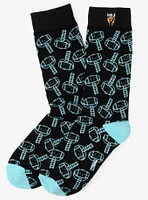 Marvel Thor Pattern Socks