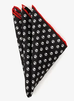 The Nightmare Before Christmas Jack Skellington Men's Black Pocket Square