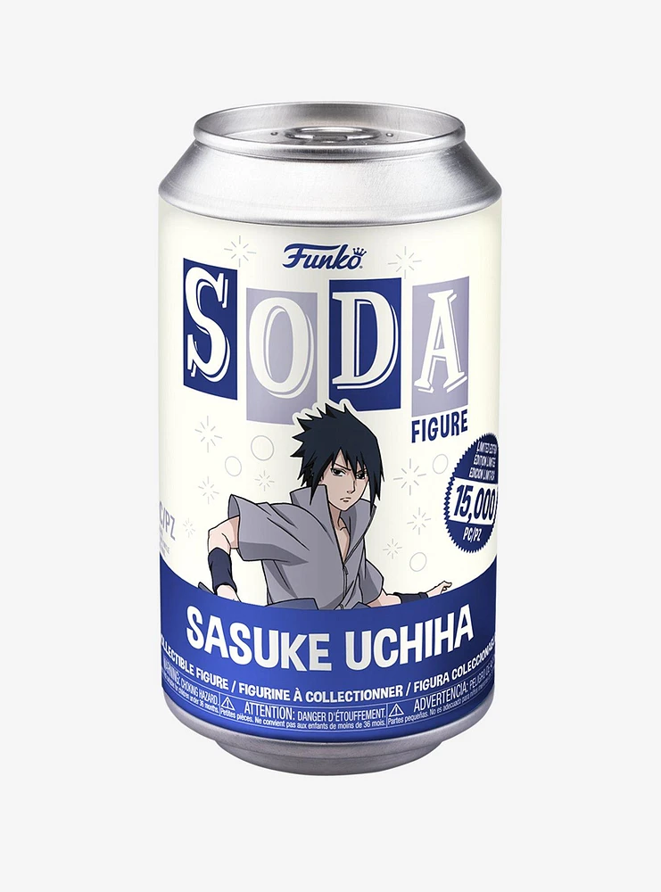 Funko SODA Naruto Shippuden Sasuke Uchiha Vinyl Figure