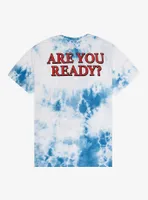 Five Nights At Freddy's: Security Breach Glamrock Freddy Tie-Dye T-Shirt