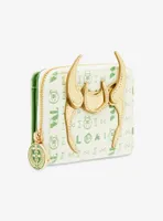 Marvel Loki Figural Horns Small Wallet - BoxLunch Exclusive
