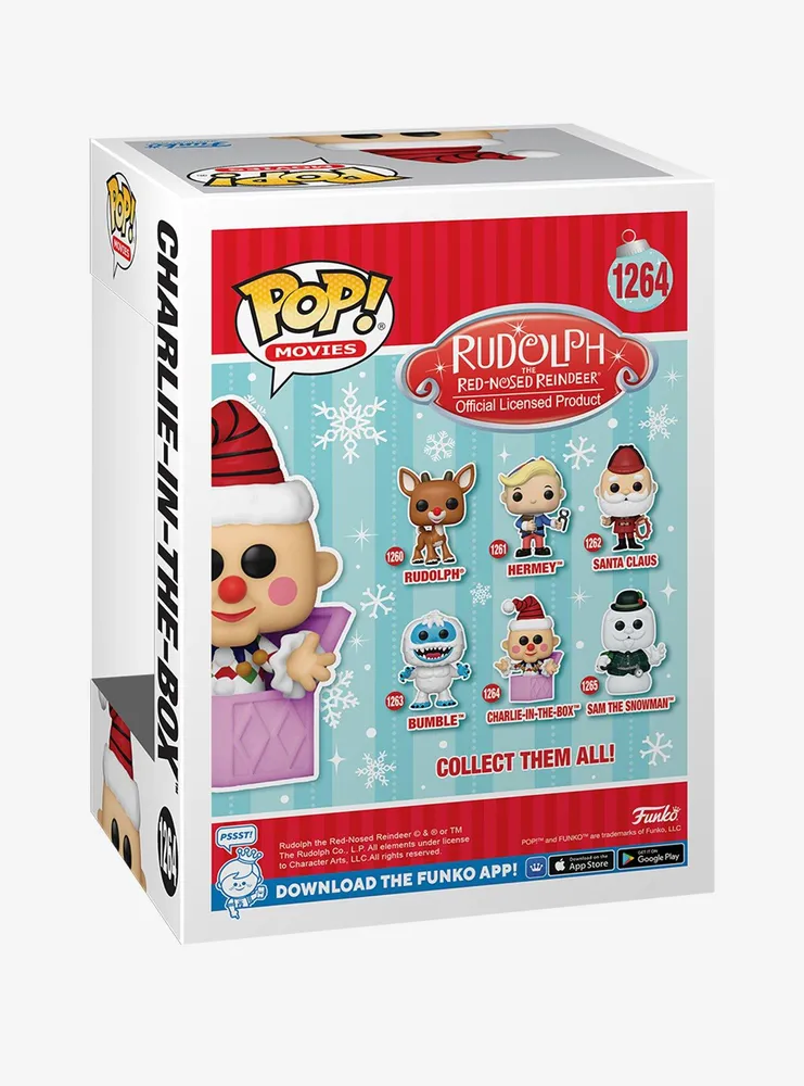 Funko Pop! Movies Rudolph the Red-Nosed Reindeer Charlie-in-the-Box Vinyl Figure