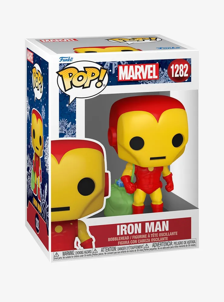 Funko Pop! Marvel Iron Man with Presents Vinyl Figure