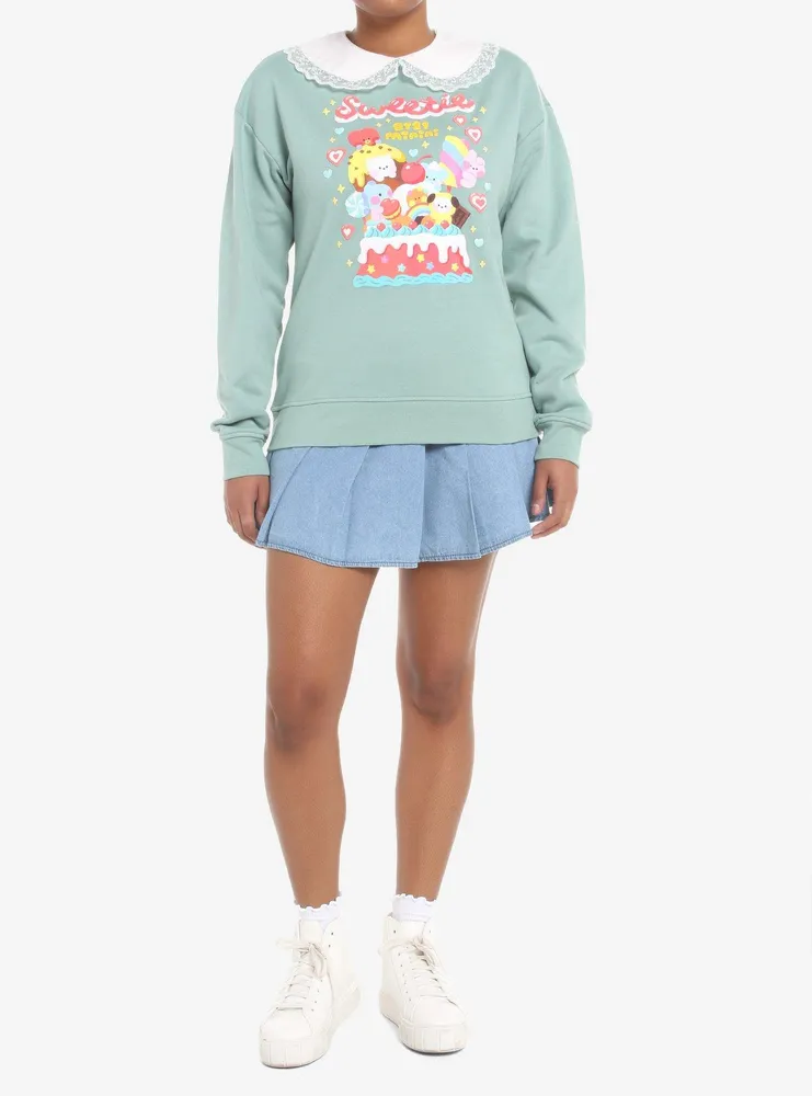 BT21 Sweetie Collared Girls Sweatshirt
