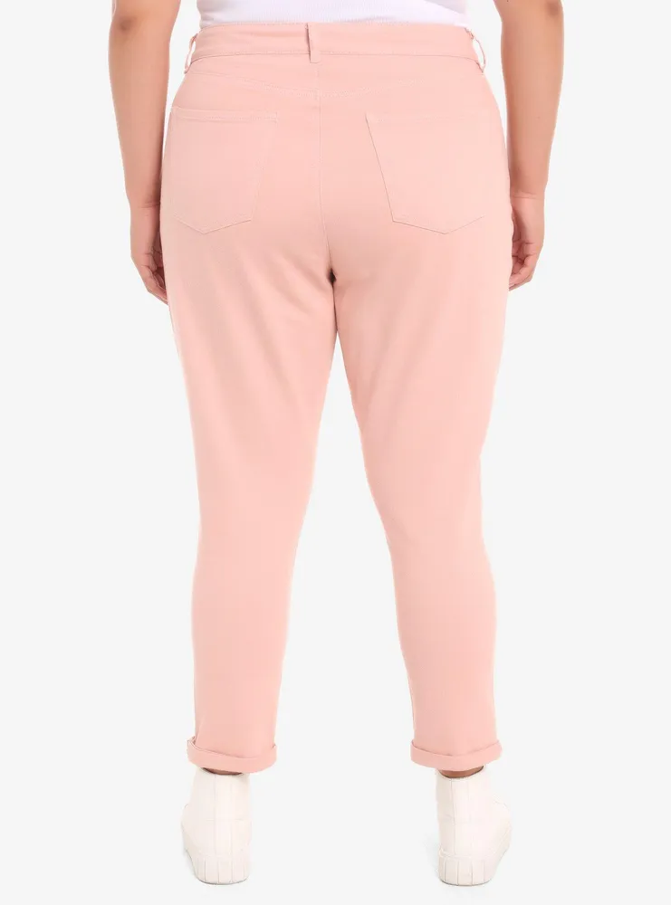 BT21 Pink Sweetie Mom Jeans Plus