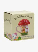 Sanrio Hello Kitty & Friends Figural Mushroom Mug with Lid - BoxLunch Exclusive