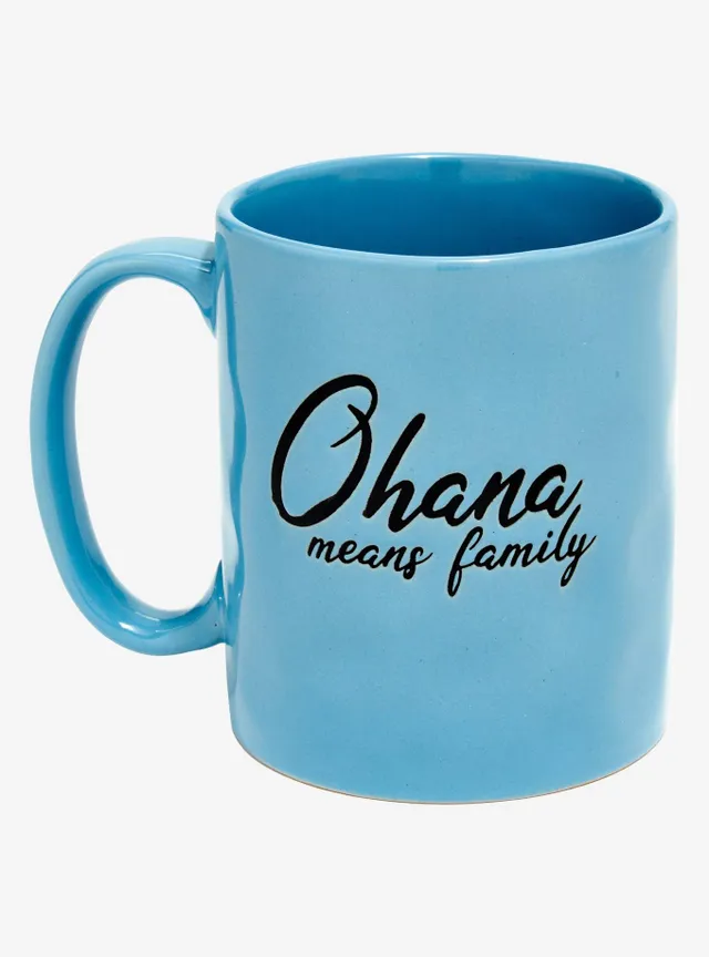 Disney Lilo & Stitch Ohana Stitch Glass Mug, BoxLunch