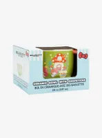 Sanrio Hello Kitty and Friends Mushroom Ramen Bowl with Chopsticks