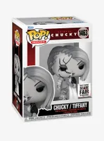 Funko Bride Of Chucky Pop! Movies Chucky/Tiffany Vinyl Figure 2023 HT Scare Fair Exclusive