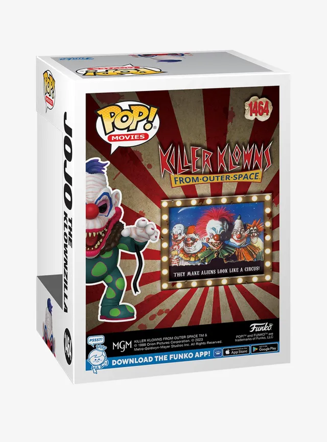 Funko Pop! Filmes Killer Klowns Jojo The Klownzilla 1464 Exclusivo - Moça  do Pop - Funko Pop é aqui!