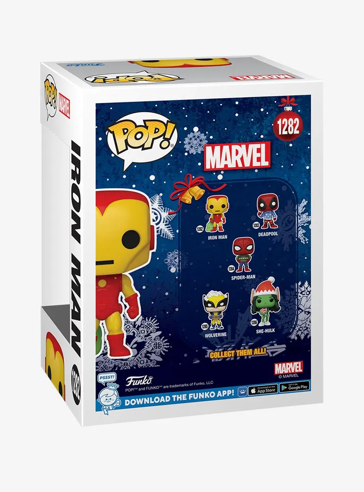 Funko Marvel Pop! Iron Man Vinyl Bobble-Head Figure