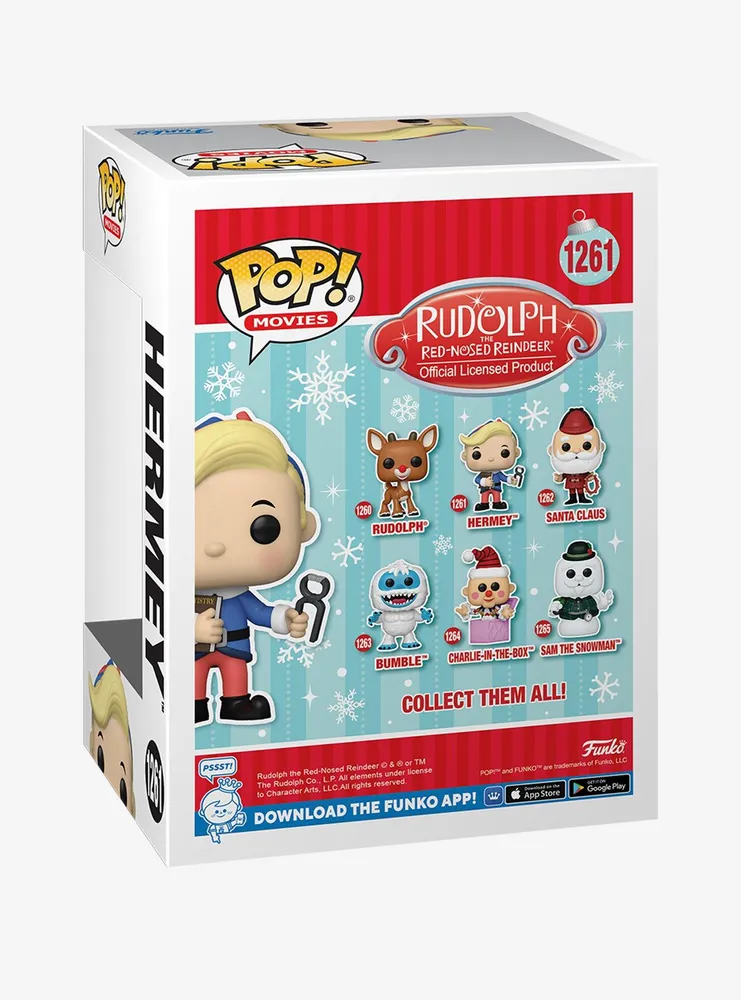 Funko Rudolph The Red-Nosed Reindeer Pop! Movies Hermey Vinyl Figure