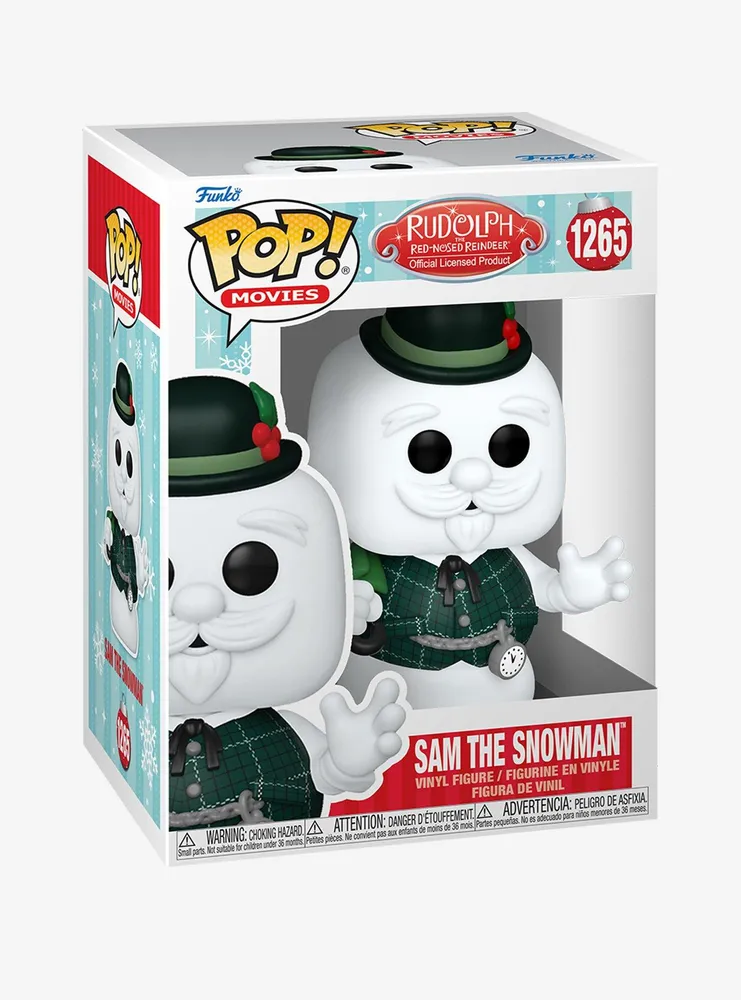 Funko Rudolph The Red-Nosed Reindeer Pop! Movies Sam The Snowman Vinyl Figure