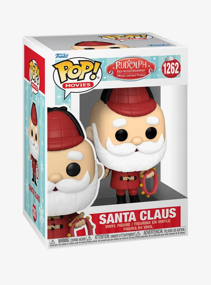 Funko Rudolph The Red-Nosed Reindeer Pop! Movies Santa Claus Vinyl Figure
