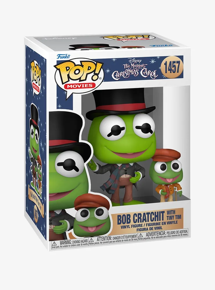 Funko Disney The Muppet Christmas Carol Pop! Movies Bob Cratchit With Tiny Tim Vinyl Figure